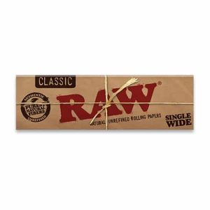 רו נייר גלגול קלאסי - בינוני | RAW Classic Single Wide