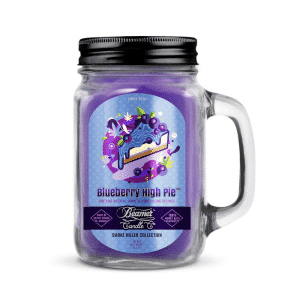 נר לנטרול ריחות פאי אוכמניות beamer candles bluberry high pie