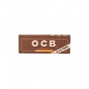 נייר גלגול או סי בי חום מדיום | OCB Brown Medium Slim