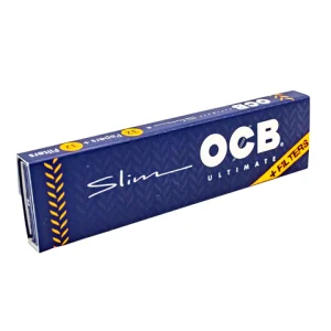 נייר גלגול אוסיבי כחול קינג סייז | OCB Ultimate Slim Blue King Size Rolling papers