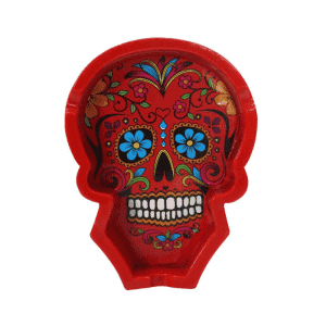 מאפרה גולגולת מקסיקנית | Sugar Skull Ashtray