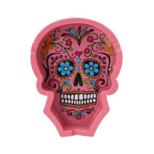 מאפרה גולגולת מקסיקנית | Sugar Skull Ashtray
