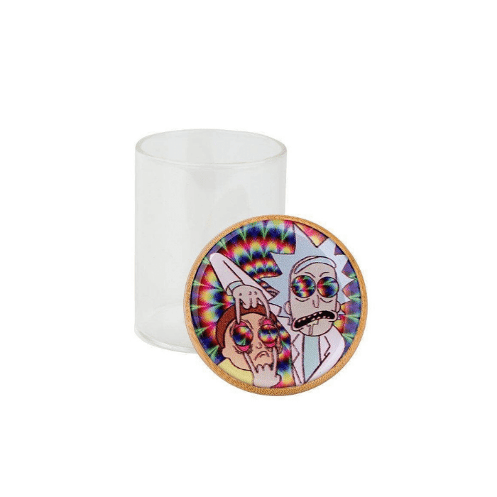 צנצנת ריק ומורטי פקק וואקום | Rick And Morty Glass Jar