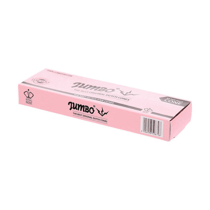 32 קונוסים ורודים למילוי קינג סייז | Jumbo King Size Pink Cone 32pcs