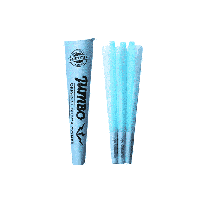 3 קונוסים כחולים למילוי קינג סייז | Jumbo King Size Blue Cone 3 Pack