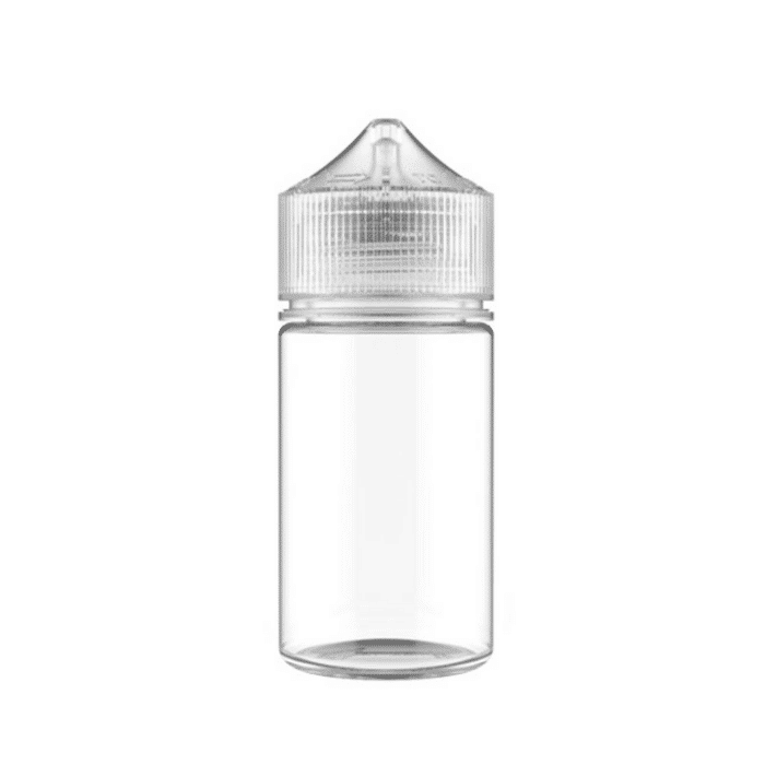 בקבוק ריק לנוזלי אידוי 60 מיליליטר | 60ml Empty E-Liquid Bottle Clear