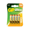 4 סוללות AA ג׳י פי אולטרא | GP Ultra AA Battery 4 Pack