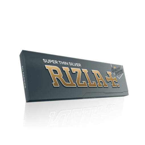 ניירות גלגול ריזלה פלוס כסוף סופר דק | Rizla+ Super Thin Silver Rolling Papers