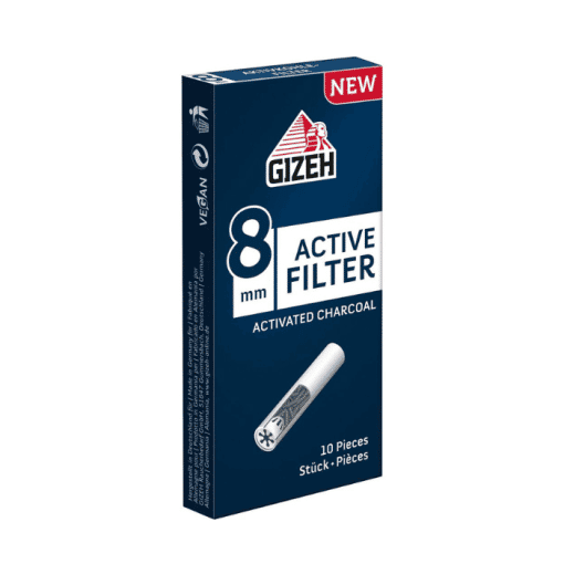 פילטר פחם 8 מילימטר גיזה | Gizeh 8mm Charcoal Filter