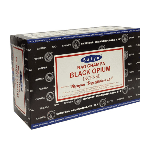 קטורת אופיום שחור נאג צ׳אמפה | Satya - Nag Champa Black Opium