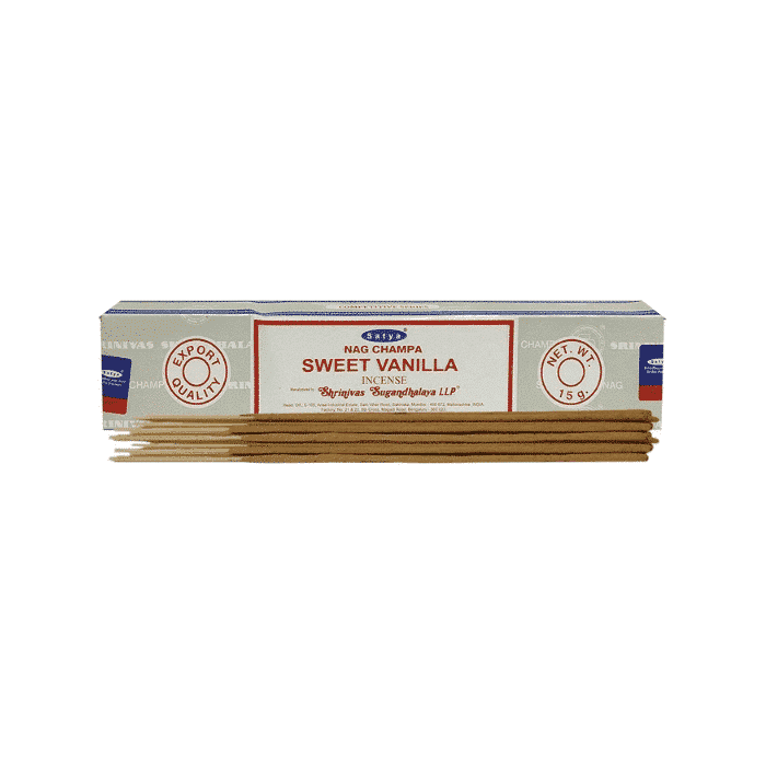 קטורת וניל מתוק נאג צ׳אמפה | Satya - Nag Champa Sweet Vanilla