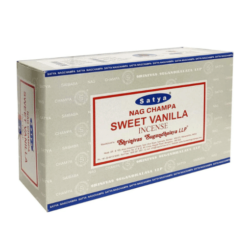 קטורת וניל מתוק נאג צ׳אמפה | Satya - Nag Champa Sweet Vanilla