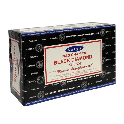 קטורת יהלום שחור נאג צ׳אמפה | Satya - Nag Champa Black Diamond
