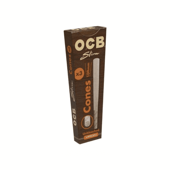 3 קונוסים אוסיבי חום קינג סייז | OCB King Size Virgin Cones 3 Pack