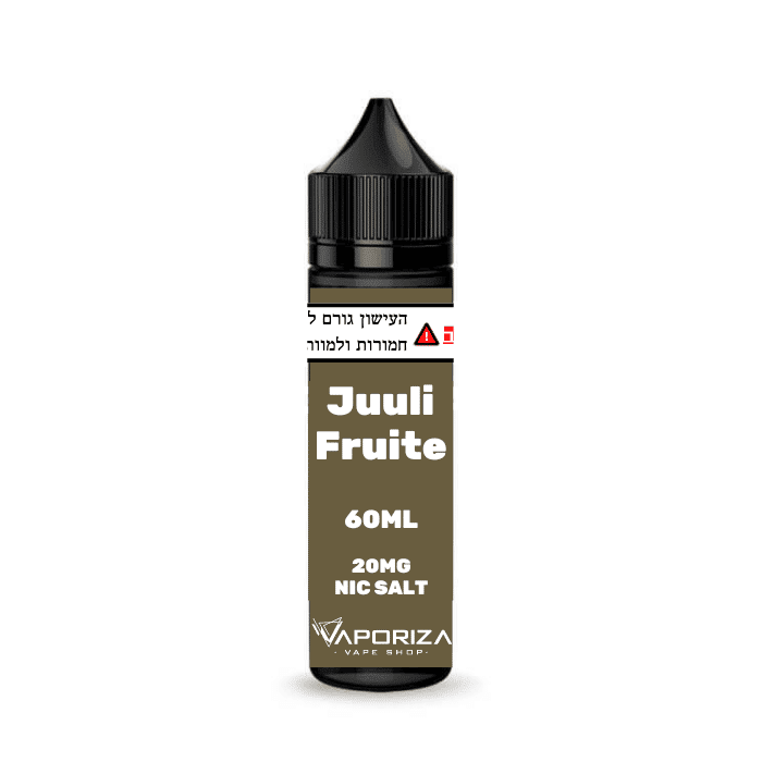 נוזל לסיגריה אלקטרונית ג׳ולי פרוט ניקוטין מלח 60 מ״ל juuli fruite e-liquid 6-ml 20mg nic salt נוזל לסיגריה אלקטרונית 60ml ניקוטין מלח | Juuli Fruite 60ml Nic Salt E-Liquid