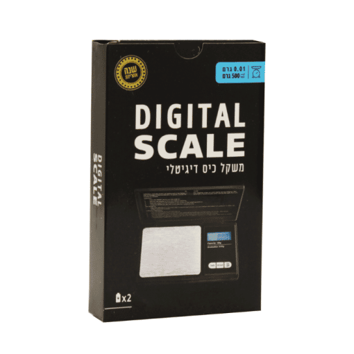 משקל דיגיטלי נייד עד 500 גרם 0.01 | Veex Digital Scale