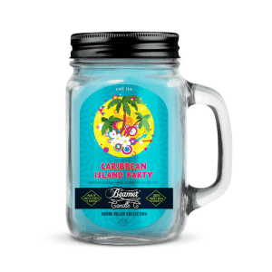נר ריחני לנטרול ריחות מסיבה קריביית | Beamer Candles Caribbean Island Party