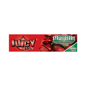 נייר גלגול בטעמים ג׳וסי ג׳יי תות קינג סייז | JUICY JAY'S King Size strawberry