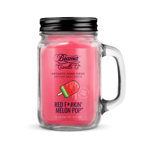 נר ריחני לנטרול ריחות ארטיק אבטיח | Beamer Candles Red F*#kin' Melon Pop