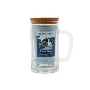 נר בניחוח חורפי לנטרול ריחות | Frosted Winter Smoke Eliminator Candle