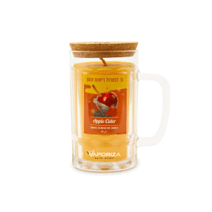 נר סיידר תפוחים לנטרול ריחות | Apple Cider Smoke Eliminator Candle