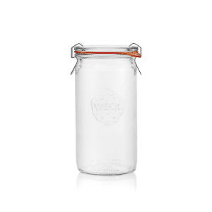 צנצנת יישון ואיזון לחות 340 מיליליטר | Weck 340ml Cylindrical Jar