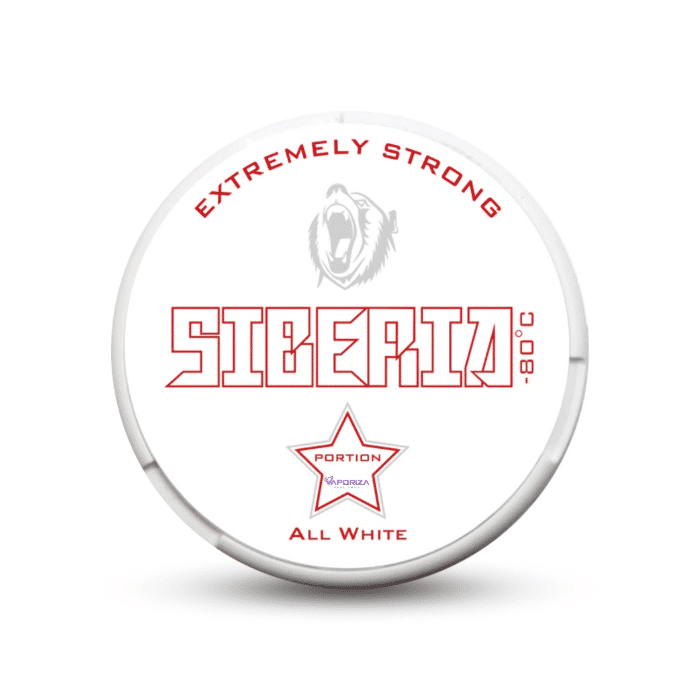 סנוס סיבריה אול וייט שקיקי ניקוטין | Snus Siberia All White Nicotine Pouches