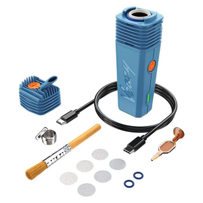 וופורייזר מכשיר אידוי קנאביס ויזי veazy vaporizer blue וופורייזר ויזי | Veazy Vaporizer
