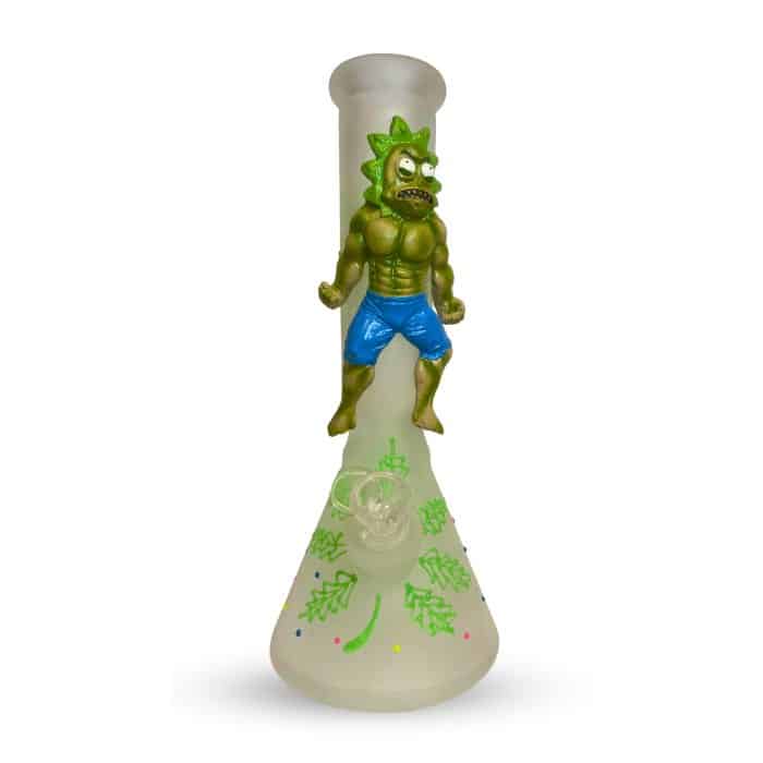 hulk bong באנג הענק הירוק באנג ריק סנצ׳ז הענק הירוק | Rick Hulk Glass Bong