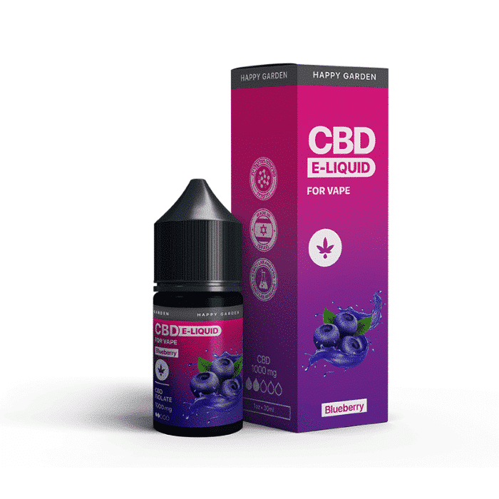 נוזל אידוי סיבידי הפי וייפ | Happy Vape CBD Vape Liquid