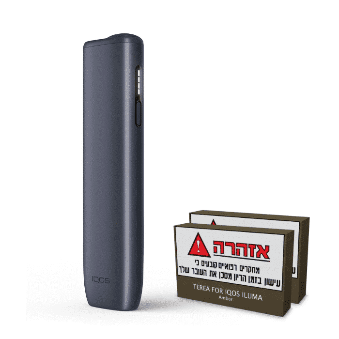 ערכת אייקוס אילומה איי וואן עם שתי חפיסות טריאה | IQOS ILUMA I One Startet Kit