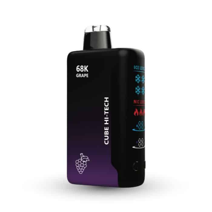 סיגריה אלקטרונית חד פעמית וייפ קיוב היי טק 68000 שאיפות cube hi-tech vape 68,000 puffs סיגריה אלקטרונית קיוב היי טק 68,000 שאיפות | Cube Hi-Tech 68k Puffs Vape